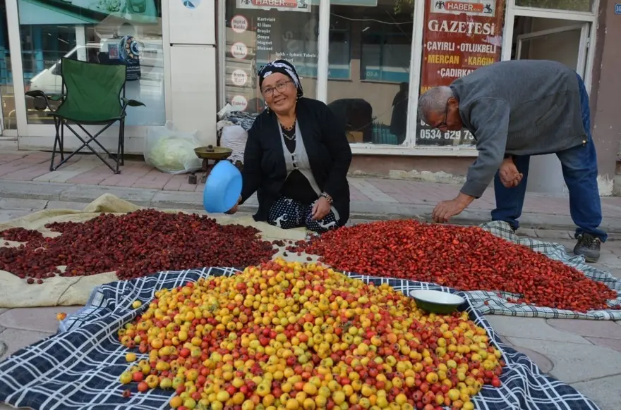 Dağlarda yetişiyor, tezgahta yerini aldı: Toplaması çok zahmetli Dağlarda yetişiyor, tezgahta yerini aldı: Toplaması çok zahmetli