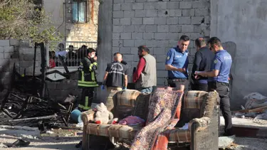 Mersin'de hurdalıkta çıkan yangında bir çocuk öldü