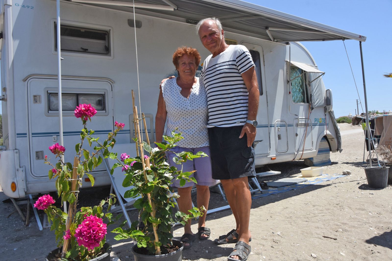 38 yıldır tatil için Fransa'dan karavanla Türkiye'ye geliyorlar! "Türkiye bizim ikinci evimiz"