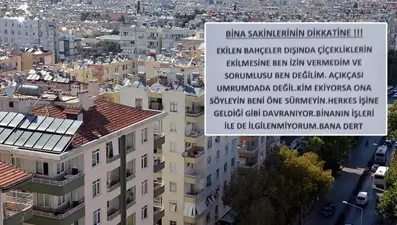 Apartman yöneticisinin güldüren isyanı