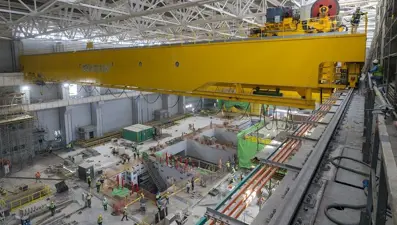 Akkuyu NGS’de yeni aşama | 350 ton kapasiteli vinç devreyealındı