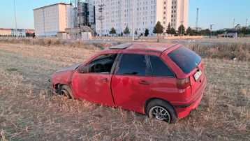 Karaman'da kontrolden çıkan araç takla attı: 1 yaralı