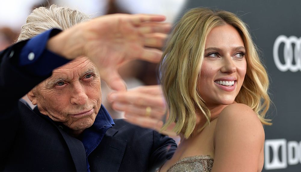 Michael Douglas ve Scarlett Johansson akraba çıktı
