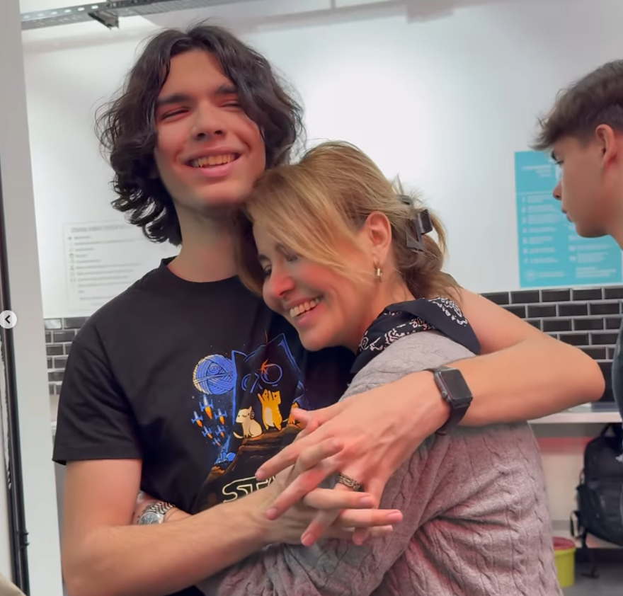 Gülben Ergen'in oğlu dövme yaptırdı: "Ya babam kızarsa?" 1