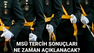 MSÜ tercih sonuçları ne zaman açıklanacak? 2025 MSB MSÜ personeltemin yerleştirme sonuçları ekranı