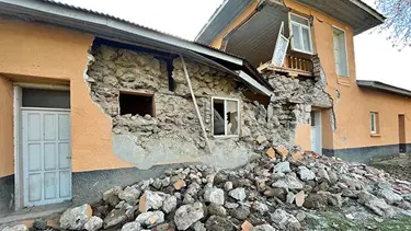 Osmaniye'deki 149 yıllık tarihi hükümet konağı depremde zarar gördü