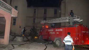 Yatılı okulda patlama