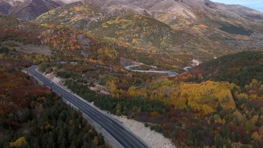 2 bin rakımlı geçitte masalsı görüntüler oluştu 3