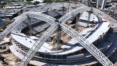 Dünyanın en uzun çelik çatılı üçüncü stadyumu Ankara'ya inşa ediliyor!