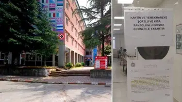 Trabzon'da yurtta 'şort' yasağını kadın personellerin istediği ortaya çıktı