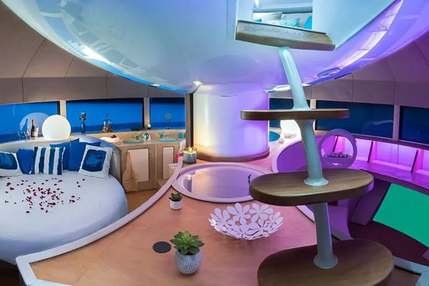 Bond filminden esinlenilerek üretilen dünyanın ilk yüzen eko-lüks oteli: Anthenea 2 Bond filminden esinlenilerek üretilen dünyanın ilk yüzen eko-lüks oteli: Anthenea 2