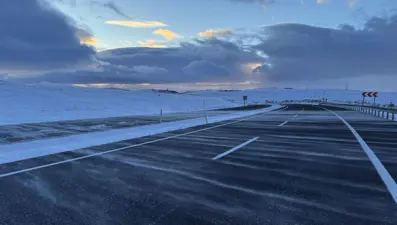 Ardahan'da tipi etkisini kaybetti: Karla mücadele çalışmaları başlatıldı