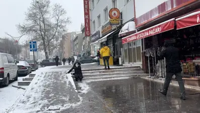Erzincan’da kar ve buzlanma, düşmeye bağlı kırık vakalarını artırdı
