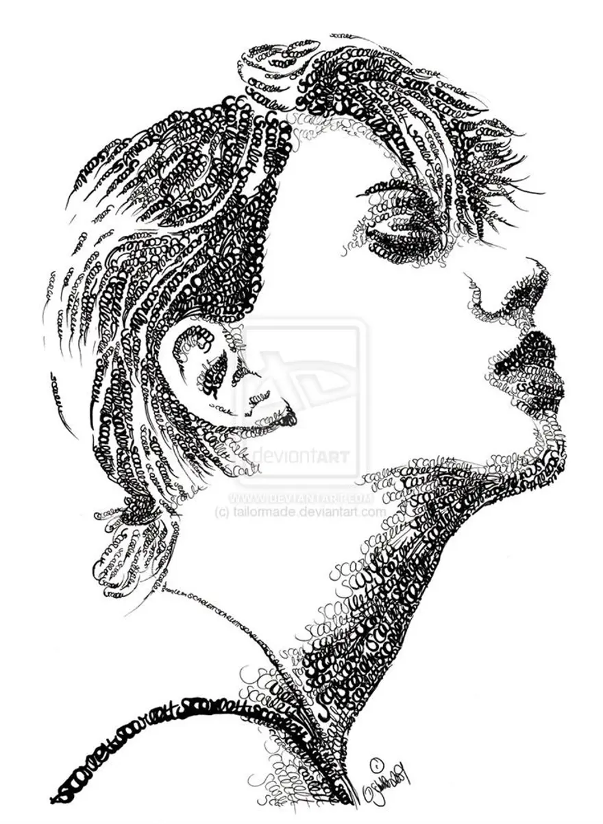 Ünlü 'tipografik' portreler 12