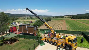 Edirne’de "tiny house"lar kaldırılıyor