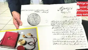 Atatürk'ün mührü ve Lozan'ın onay metni ilk kez sergilenecek
