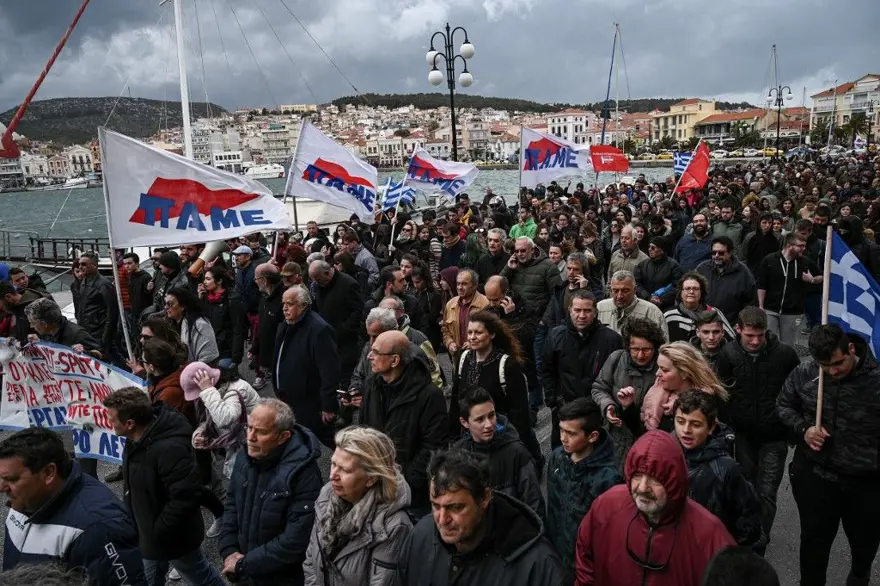 Yunan adalarını savaş alanına çevirdiler 23
