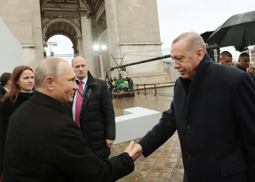 Cumhurbaşkanı Erdoğan ile Putin'den samimi sohbet 33