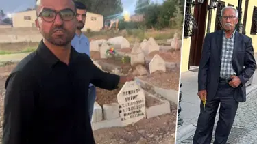 Mezar yeri satıldı, cenaze çıkarıldı: Nöbet tutmaya başladılar