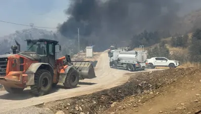 Şırnak'ta orman ve örtü yangını