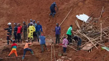 Kenya'da toprak kayması 15 can aldı