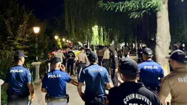 Eskişehir'de polis ekiplerinden denetim