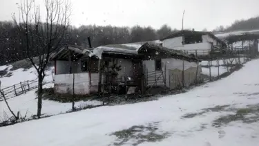 Amasya'da kar yağışı etkili oldu