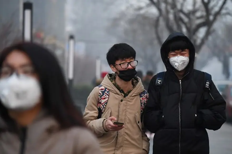 Çin'de hava kirliliği için ilk kez 'Ulusal Kırmızı Alarm' verildi 5
