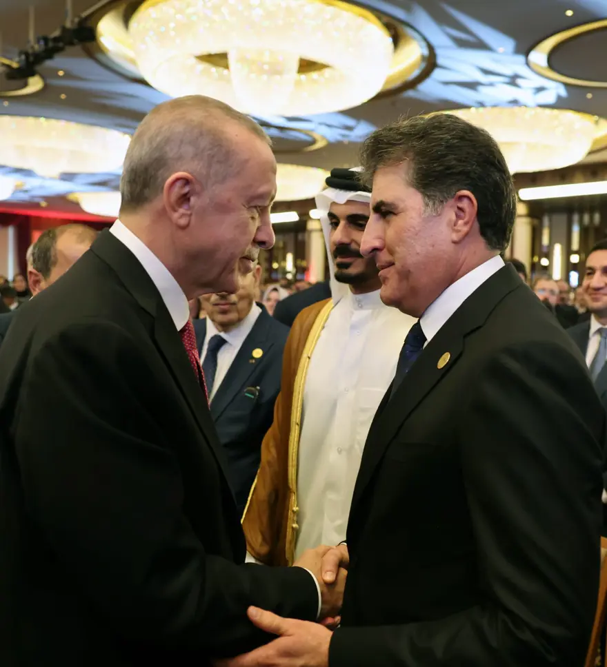 Cumhurbaşkanı Erdoğan için Beştepe'de tören 10