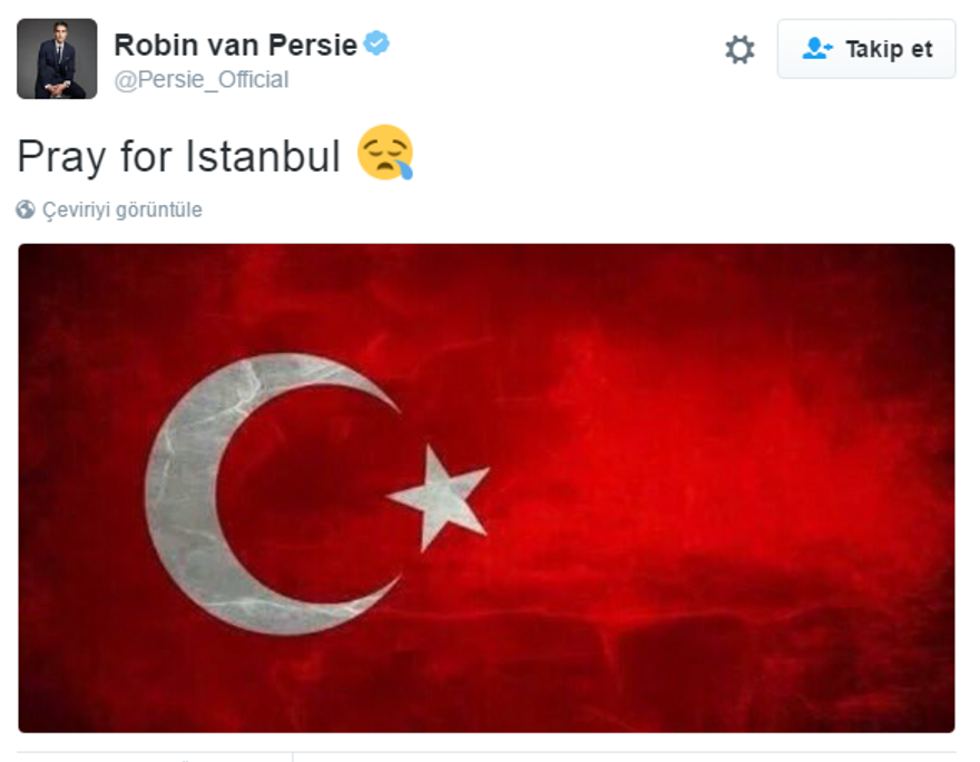 Beşiktaş'taki terör saldırısına spor dünyasından tepkiler 10