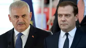 Başbakan Binali Yıldırım, Rusya mevkidaşı Medvedev ile görüştü
