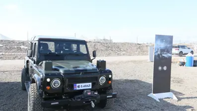 MKE Land Rover'i elektrikli yaptı araziye çıkacak