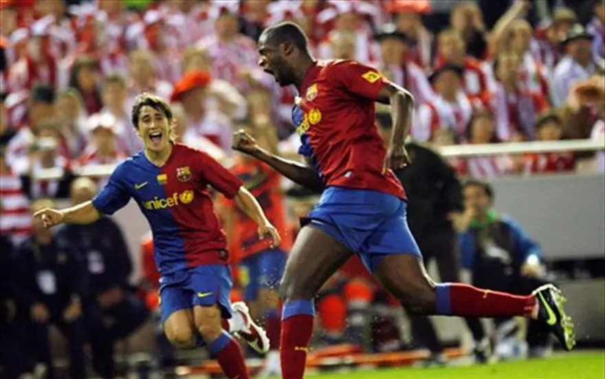 Barcelona: 4 - Athletic Bilbao: 1 14 Barcelona: 4 - Athletic Bilbao: 1 14