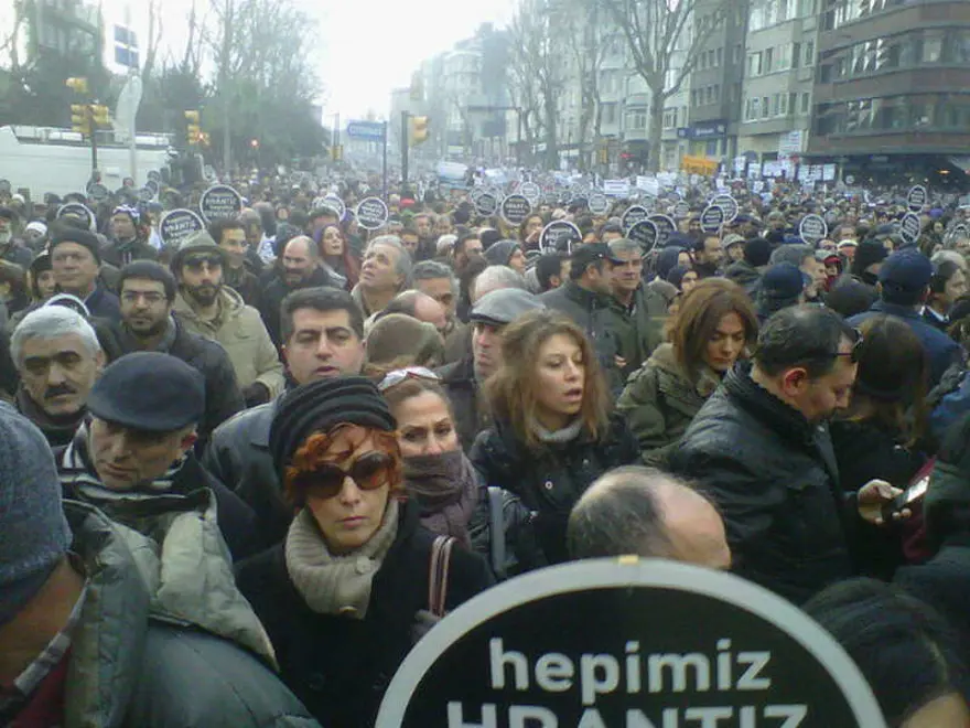 Hrant Dink anıldı 30