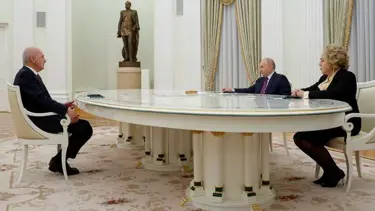 Putin, Kurtulmuş'u Kremlin'de kabul etti | Cumhurbaşkanı Erdoğan ile görüşmesinin tarihini açıkladı