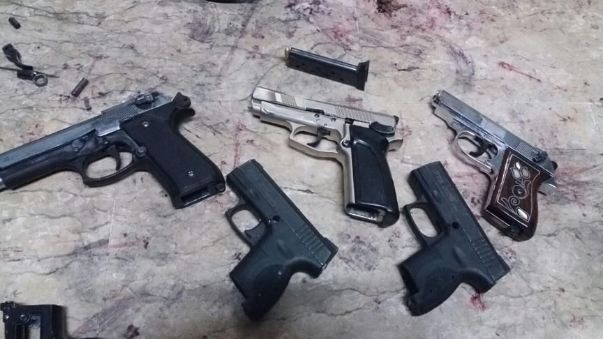'Mercek' operasyonlarında 90 bin 317 ruhsatsız silah ele geçirildi
