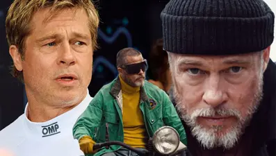 Brad Pitt tanınmaz halde