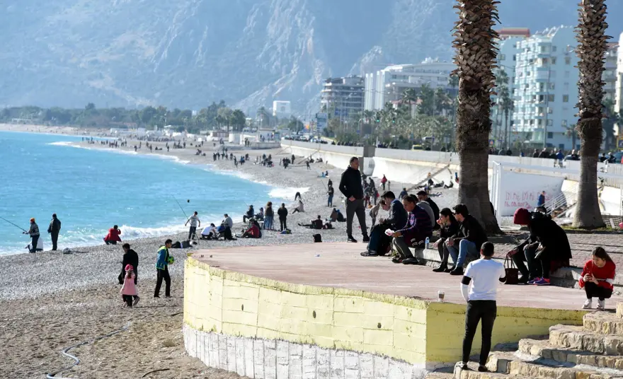 Yılın ilk gününde deniz keyfi 21