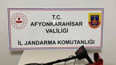 Afyonkarahisar'da kaçak kazıya suçüstü: 6 gözaltı