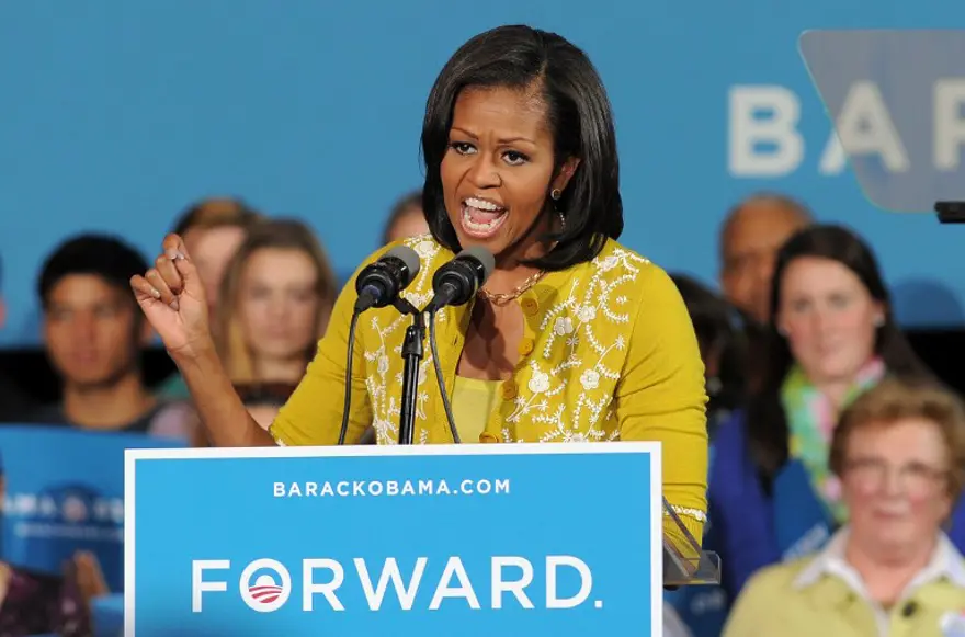 First Lady'nin en ilginç halleri 3