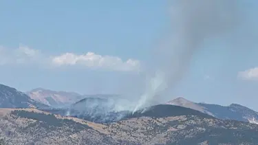 Tunceli'de orman yangını: Alevlerle mücadele devam ediyor