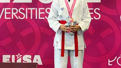 Milli karateci, Avrupa Şampiyonası’nda 3. oldu