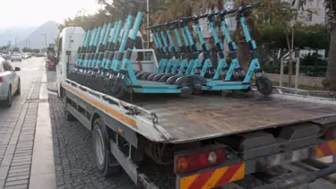 Antalya'da elektrikli scooter denetimi yapıldı