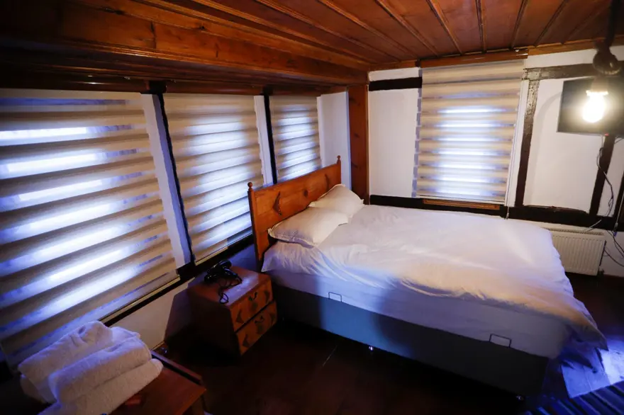 Beypazarı'nda açtığı butik otelde engellileri ücretsiz ağırlıyor 1