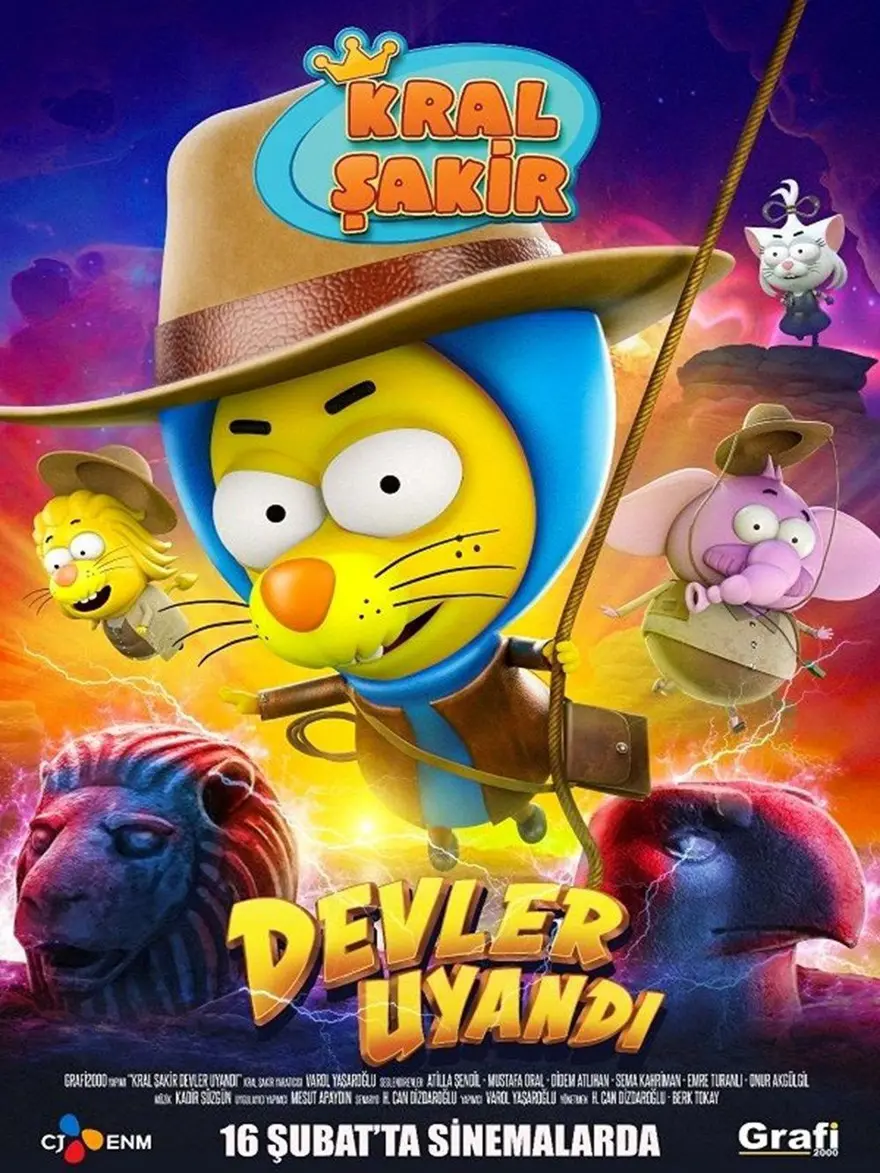 Kral Şakir: Devler Uyandı haftanın en çok izlenen filmi oldu (23-25 Şubat 2024 Türkiye gişesi) 9