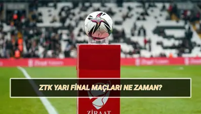 Türkiye Kupası yarı final maçları tek maç mı, nerede oynanacak? ZTK yarı final ve final maçları ne zaman, saat kaçta, hangi kanalda?