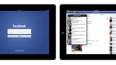 Facebook iPad uygulaması yayınlandı