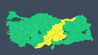 11 il için sağanak ve fırtına uyarısı