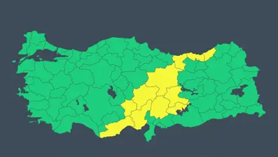 11 il için sağanak ve fırtına uyarısı