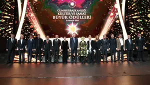 SON DAKİKA HABERİ: Kültür ve Sanat Büyük Ödülleri sahiplerini buldu SON DAKİKA HABERİ: Kültür ve Sanat Büyük Ödülleri sahiplerini buldu